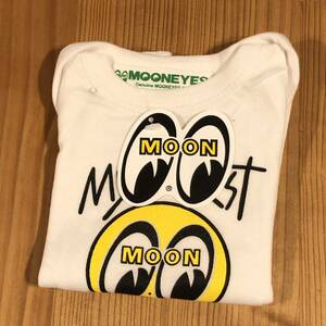 mooneyes ムーンアイズ My First MOON ベビーT Ｔシャツ 70cm ホワイト 白色 普通郵便120円可