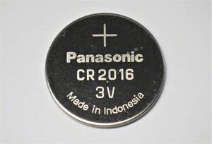 パナソニックCRリチウムボタン電池 : CR2016 　８個で1組