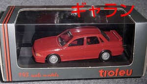 031 1/43 三菱 ギャラン GTI 16V ロードカー レッド MITSUBISHI GALANT 1992 ミツビシ VR4