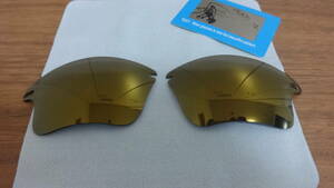 ★オークリー ファストジャケットXL用 カスタム偏光レンズ BRONZE GOLD Color Polarized 新品 Oakley Fast Jacket XL