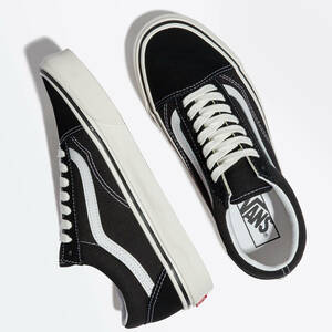 【新品/値上げ可】VANS バンズ/アナハイム ANAHEIM FACTORY★Old Skool オールドスクール/BLACKブラック★スニーカー★US9.5/27.5㎝★23Q3R