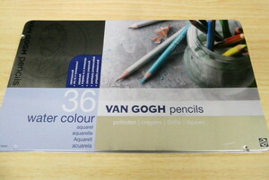 定④-70　ヴァン　ゴッホ　ＶANGOGH　Pencils ウォーターカラー 色鉛筆 ３６色 未使用　新品　保管品　画材　色鉛筆　美術