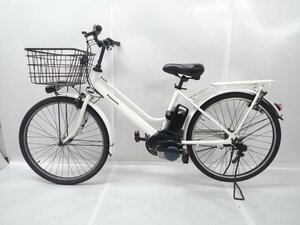 Panasonic BE-ELST636F2 ティモ・S ファインホワイト 電動アシスト自転車 パナソニック 鍵3本付き 2022年8月購入品 △ 6DEF1-1