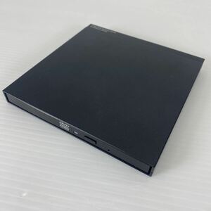 【良品】Logitec LDR-PUD8U3VBK ロジテック ポータブル DVD 外付け DVDドライブ ブラック （U）