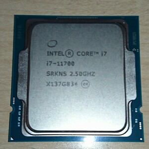 Intel Core i7 11700 LGA1200 RocketLake 動作確認品 (O41711)
