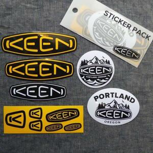 KEEN キーン STICKER PACK 1029335 新品 ステッカー 防水素材