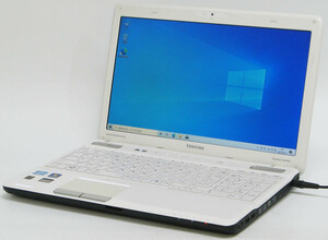 東芝 dynabook T551/58CW PT55158CBFW ■ i7-2630QM/8G/750G/ブルーレイ/無線/Webカメラ/HDMI/Windows10 ノートパソコン #1