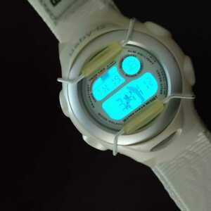 ベビージー Baby-G 腕時計 デジタル A.D.M.A BG-380 アラスカ 犬ぞり協会モデル ホワイト レディース 電池交換、稼働品
