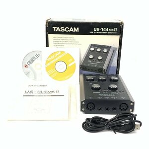 TASCAM タスカム US-144MKⅡ オーディオインターフェース 箱付★動作未確認品