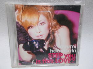 STEP you/is this LOVE? 浜崎あゆみ 形式: CD 帯付き　y-12