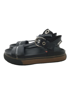 DIESEL◆SA-Grand LCE Sandals/サンダル/37/BLK/レザー