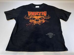 FEAR OF GOD THIRD DANZIG RSVP ビンテージ Tシャツ XL 黒 ダンジグ ロック ラップ サード 当時物 3RD ROCK RAP TEE FOG フィアオブゴッド