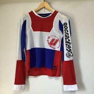 undercover 90s 初期　レーシング　メッシュ　ロンT pacckman