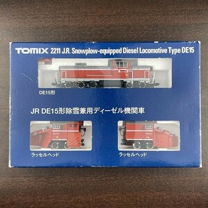 送料185円~ TOMIX 2211 JR DE15形 除雪兼用ディーゼル機関車／G8bt