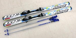 Hart/ハート スキー板 DIVA D2.2 ROCKER(ビンディング：TYROLIA/LR 9.0 ストック：SPORTS) 159cm セット カービングスキー