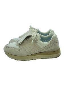 NEW BALANCE◆WL996/ホワイト/22cm/WHT/スウェード