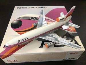 Jet-x 1/400 JXM203 L-1011 PSA Pacific Southwest Air Lines Catch our smile! N10112 限定200