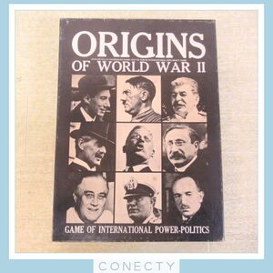 ボードゲーム ウォーゲーム ORIGINS OF WORLD WAR II 第二次世界大戦の外交戦 ホビージャパン AH アバロンヒル【BC【S2