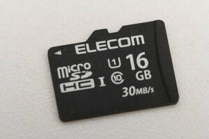 16GB microSDHCカード ELECOM 30MB/s