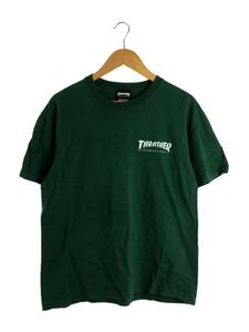 THRASHER◆カットソー/M/コットン/GRN