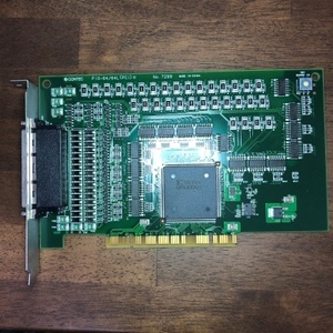 【中古】CONTEC　デジタル入出力 PCI ボード 64ch/64ch (絶縁 12～24VDC)　PIO-64/64L(PCI)H