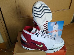 [未使用]AIR ZOOM GENERATION“1ST GAME”ORIGINAL（26.5cm）NIKE/エアズームジェネレーション ナイキ/レブロン・ジェームズ /鑑賞用推奨品