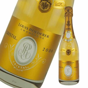 ルイロデレール クリスタル 2009年 750ml 白シャンパン 箱なし LOUIS ROEDERER 未開栓 中古 二次流通品
