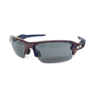 良好◆OAKLEY オークリー FLAK2.0 サングラス◆009271-4081 ネイビー メンズ 61□12 133 sunglasses 服飾小物