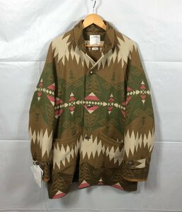 VISVIM/ビズヴィム HOPILAND COAT NATIVE BLANKET 表記サイズ:4 コート ネイティブ ブランケット 品番:0123105013005 ☆良品☆[65-0307-N3]