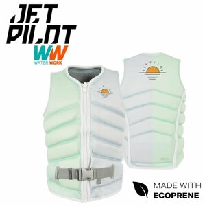 ジェットパイロット JETPILOT 2024 ライフジャケット レディース 送料無料 ペーサー X1 F/E ベスト JA23209 ミントブルー 10/M