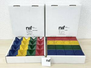 W541-000000 Naef ネフ社 スイス ドイツ製 リグノ ネフスピール セット まとめ売り 2点 箱あり 玩具 おもちゃ つみき ⑥