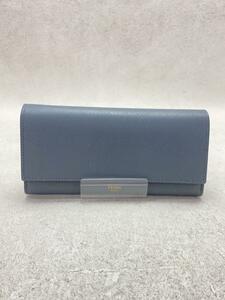 CELINE◆長財布/牛革/GRY/レディース/10B563BEL