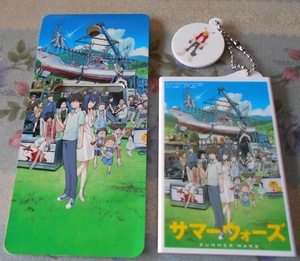 新品/劇場版サマーウォーズICカードケース/細田守/仮ゲンジ/キング・カズマ/ICカード乗車券入れ/パスケース/定期入れ/送料120円/2009年