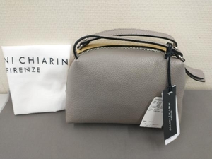 GIANNI CHIARINI ジャンニキアリーニ 2way ハンドバッグ／BS8145 グレージュ×マスタードカラー 保存袋付き