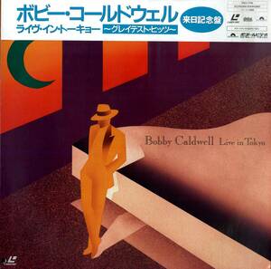 B00182609/LD/ボビー・コールドウェル (BOBBY CALDWELL)「Live In Tokyo ～グレイテスト・ヒッツ～ (1991年・POLV-1709・AOR・ソウル・SO