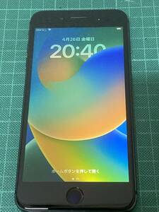 iPhone8 Plus ブラック 64GB バッテリー新品100%ロックOFF SIMフリー ジャンク