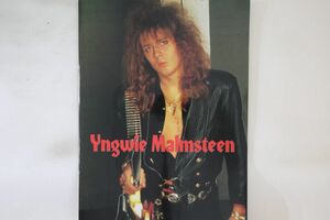 Memorabilia Tour Book Ynrwie Malmsteen Japan Tour 1990 UDO Japan /00300