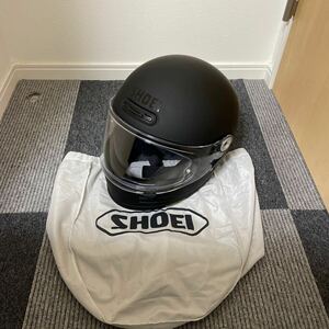 展示品 超美品 SHOEI ショウエイ フルフェイス ヘルメット Glamster グラムスター マットブラック 黒 2021年 XLサイズ 61cm (84)