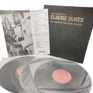 E03095 レコード SOMETHING INSIDE OF ME ELMORE JAMES THE COMPLETE FIRE-ENJOY SESSIONS 3枚組 PLP-6005 PLP-6006 PLP-6007