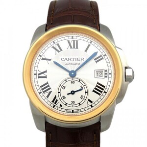 カルティエ Cartier カリブル ドゥ W2CA0002 シルバー文字盤 新品 腕時計 メンズ