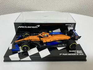 ランド・ノリス マクラーレン MCL35 1/43 オーストラリアGP 3位 2020 F1 ミニチャンプス