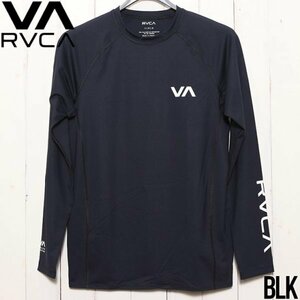 【送料無料】 ラッシュガード RVCA ルーカ RVCA LS RASHGUARD AVYWR00119　BLK Lサイズ