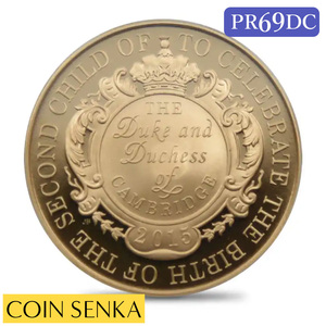 ☆即納追跡可☆ 【PCGS鑑定】2015 エリザベス2世 シャーロット王女 誕生記念 金貨 PCGS PR69DC