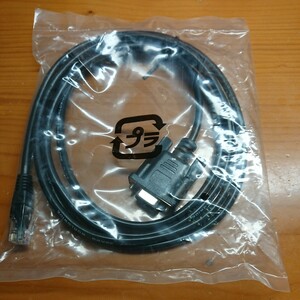 ☆新品未使用☆ RS-232C(DB-9) - RJ-45(8pin)変換ケーブル コンソールケーブル