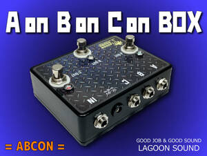 A/B/CON】Aon/Bon/Con BOX《 3ライン セレクター 個別 ON/OFF》=ABCON=【 A & B & C Out On/Off Line Selector 】 #SWITCHER #LAGOONSOUND