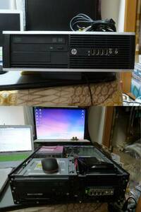 【 HP Compaq Pro 6300P SFF - Win11 Pro(23H2：最新) 】 Celeron G550 2.60GHz / 8GB / 320GB+500GB　 清掃整備・稼動品