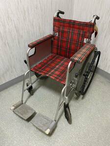 中古 車椅子 車いす 自走式 アルミ製　自走型 介助 介護用品