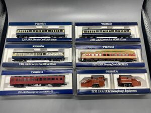 TOMIX/トミックス Nゲージ 6台セット オハフ/クハ /モハ /オロネ 現状品 /電車/鉄道模型/トレイン