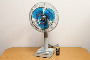 M 昭和レトロ NATIONAL ELECTRIC FAN ナショナル 扇風機 F-30QE