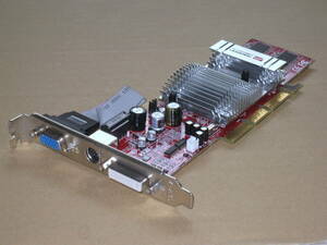 ファンレス AGP Radeon 9250 256MB VGA DVI 06000327TAN